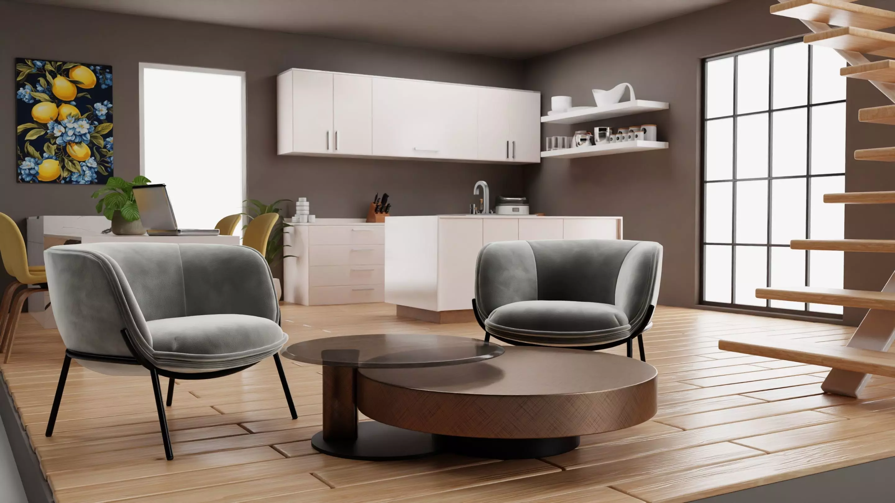 House isometric 3D model_5