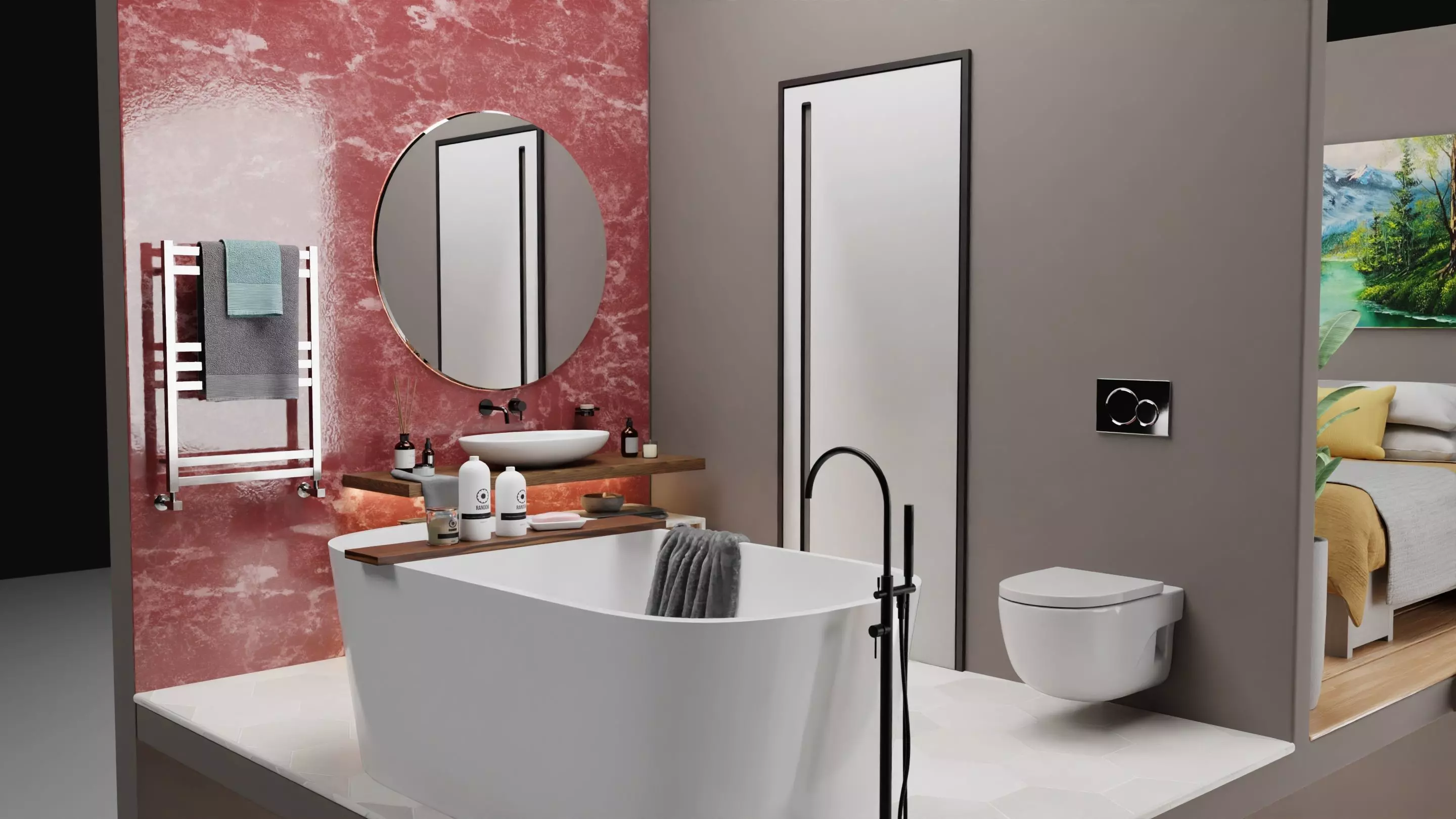 House isometric 3D model_1