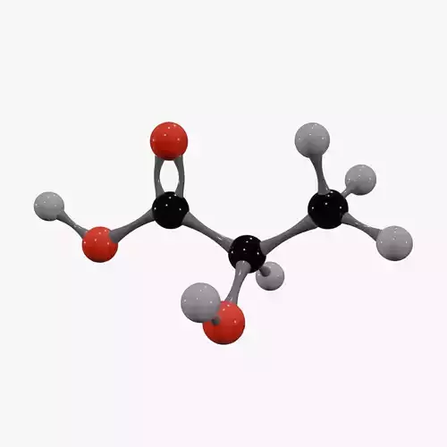 Lactic Acid Molecule