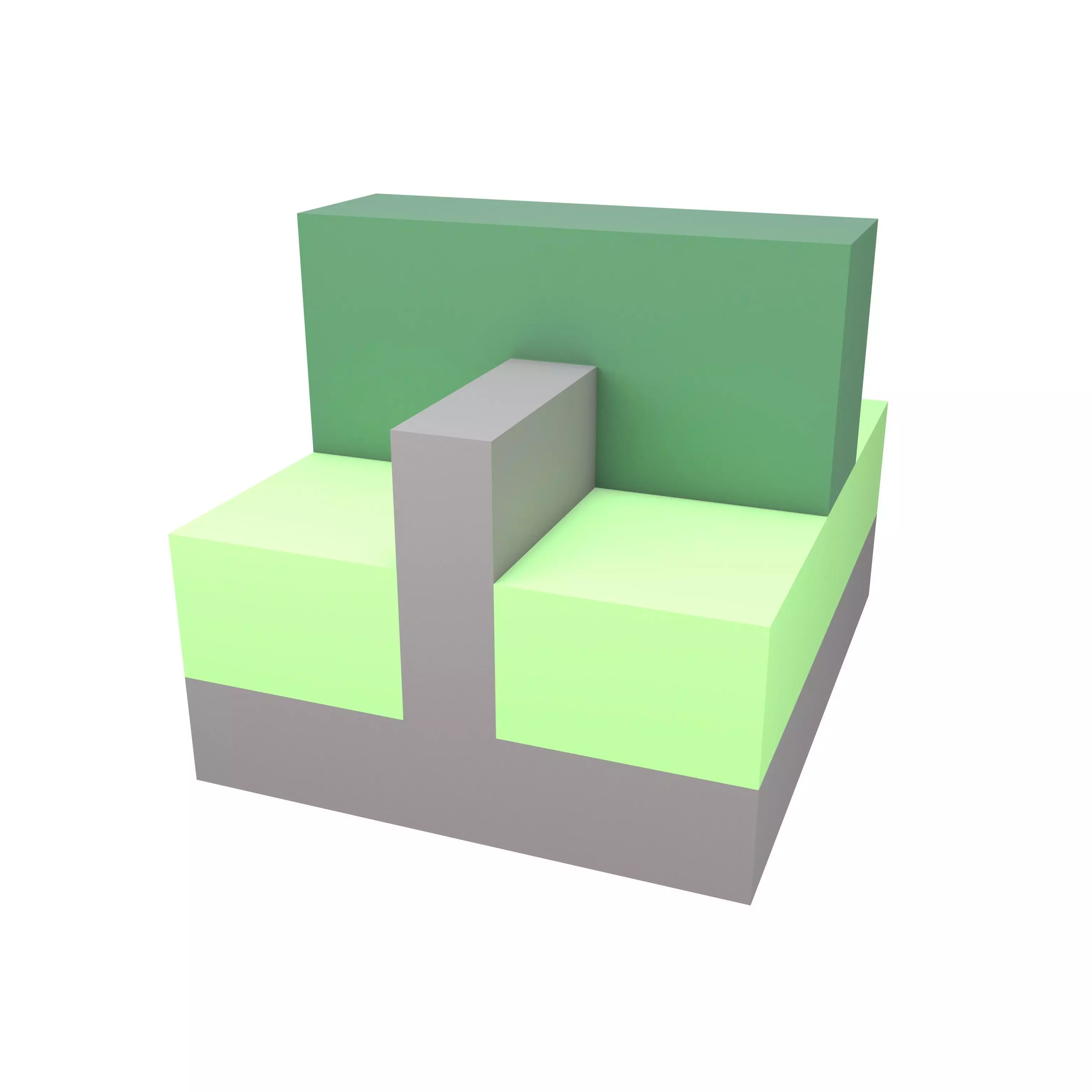 Chip FinFET Architecture v1 002 Low-poly 3D model_0