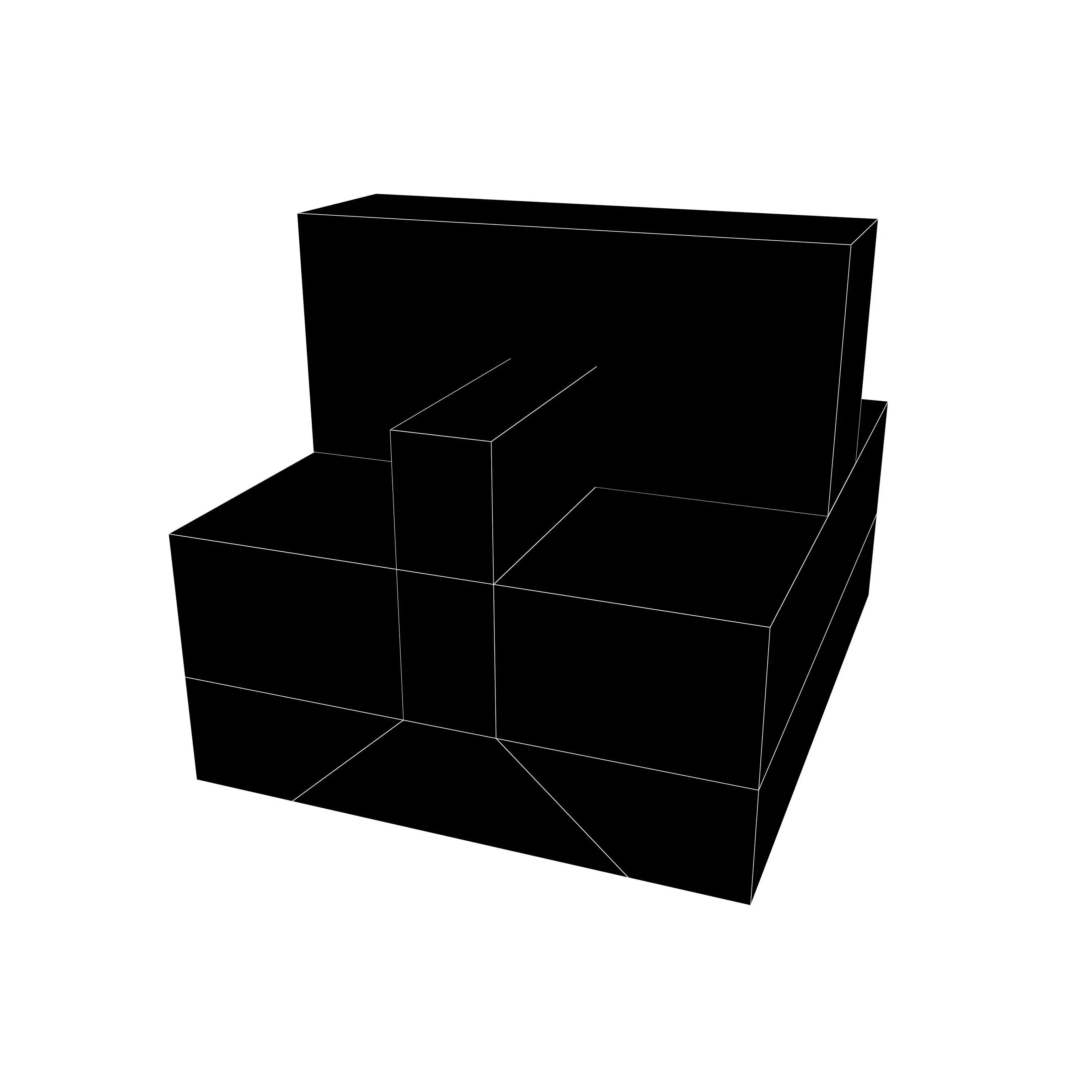 Chip FinFET Architecture v1 002 Low-poly 3D model_4