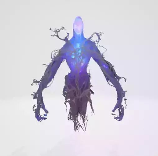 Threxari Spindlewood - Game Ready Character 3D model