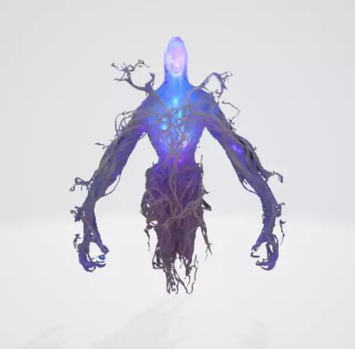 Threxari Spindlewood - Game Ready Character 3D model_0