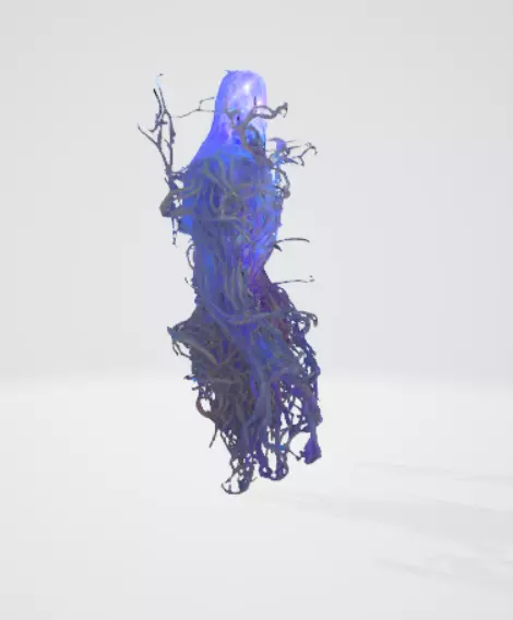 Threxari Spindlewood - Game Ready Character 3D model_3