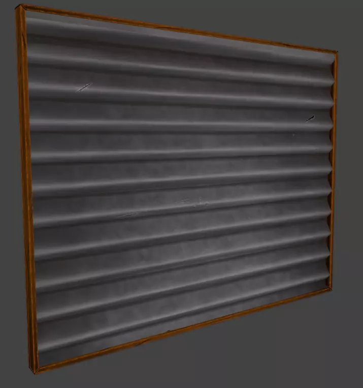 3 High Poly Doors and Textured 3D Models Low-poly 3D model_11