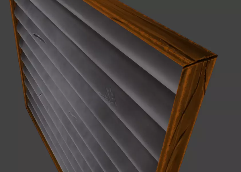 3 High Poly Doors and Textured 3D Models Low-poly 3D model_12