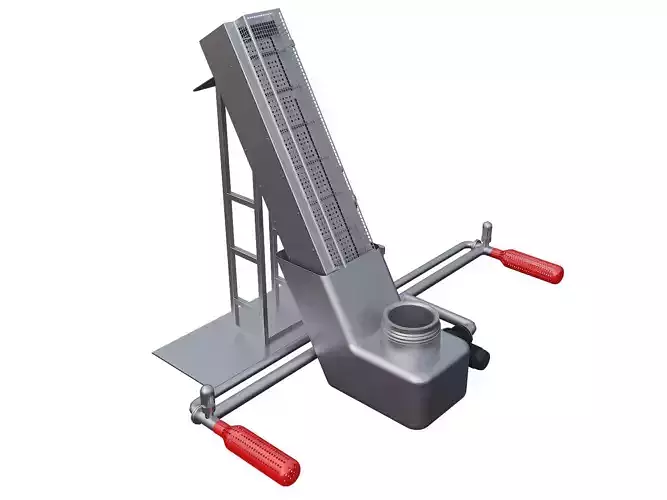 Marine garbage collection machine