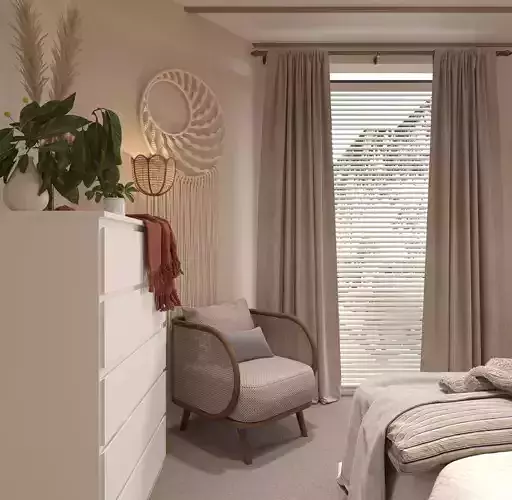 Exquisite Classic Luxury Master Bedroom  Boudoir Scene