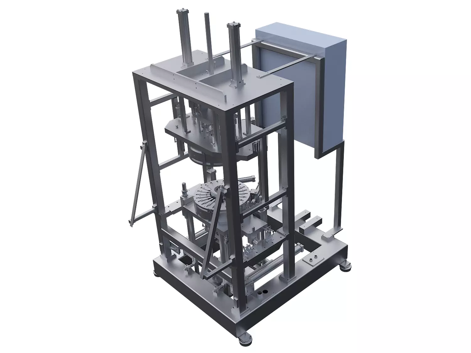 Stator packaging machine 3D model_1