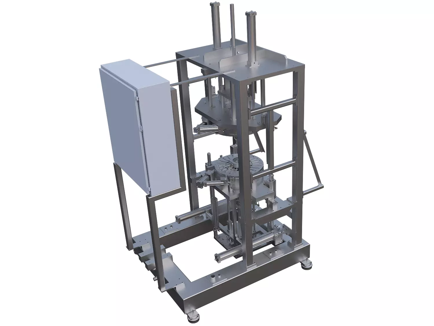 Stator packaging machine 3D model_0