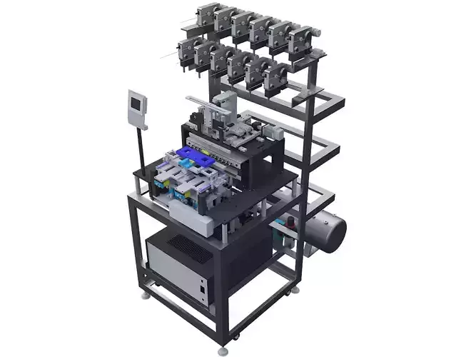 Multi threaded fully automatic coil winding machine
