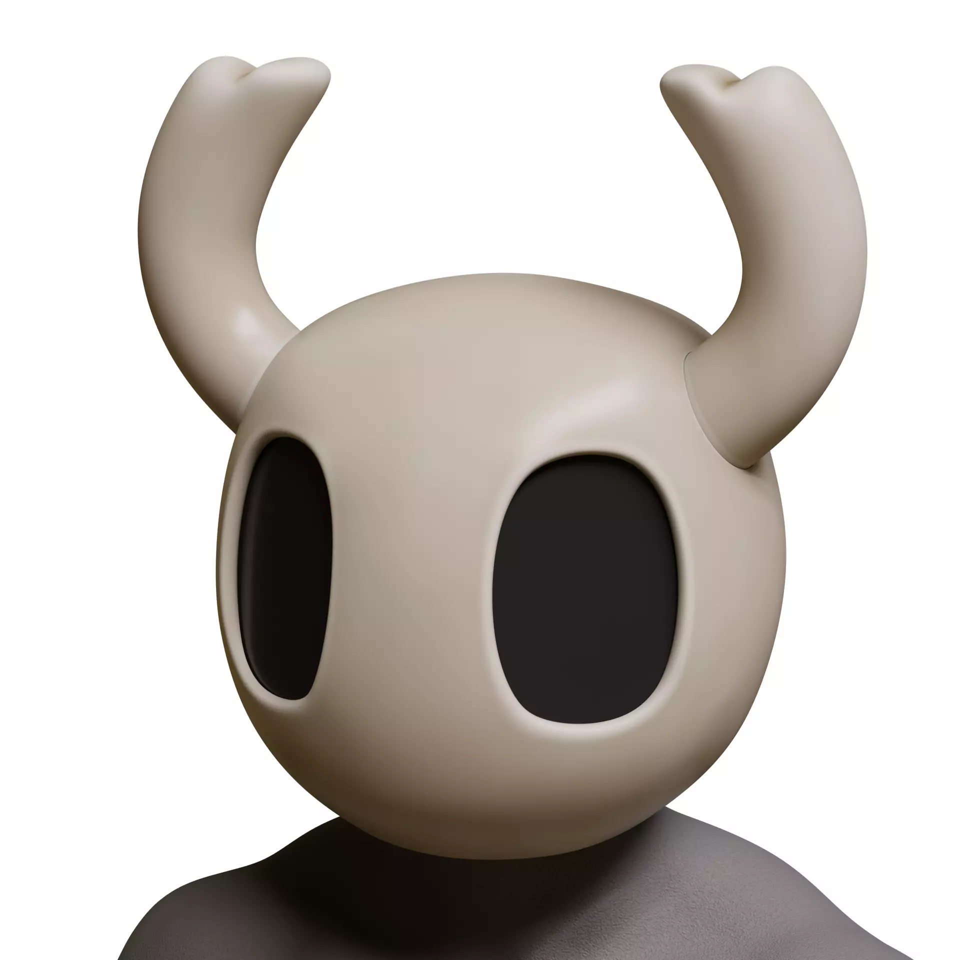 Hollow Knight helmet mask 3D print model_4