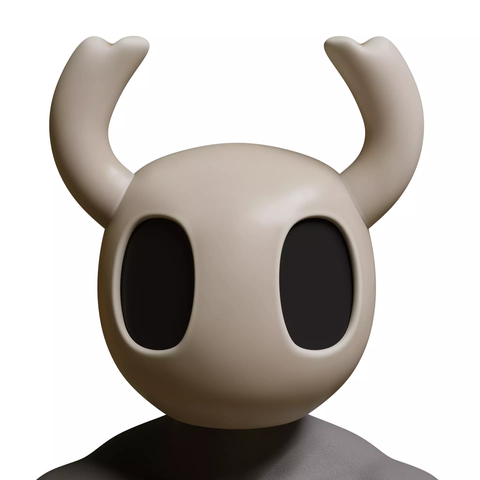 Hollow Knight helmet mask 3D print model_1