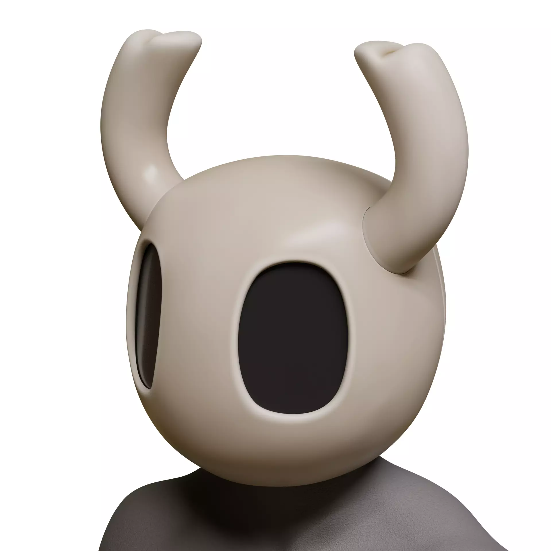Hollow Knight helmet mask 3D print model_2