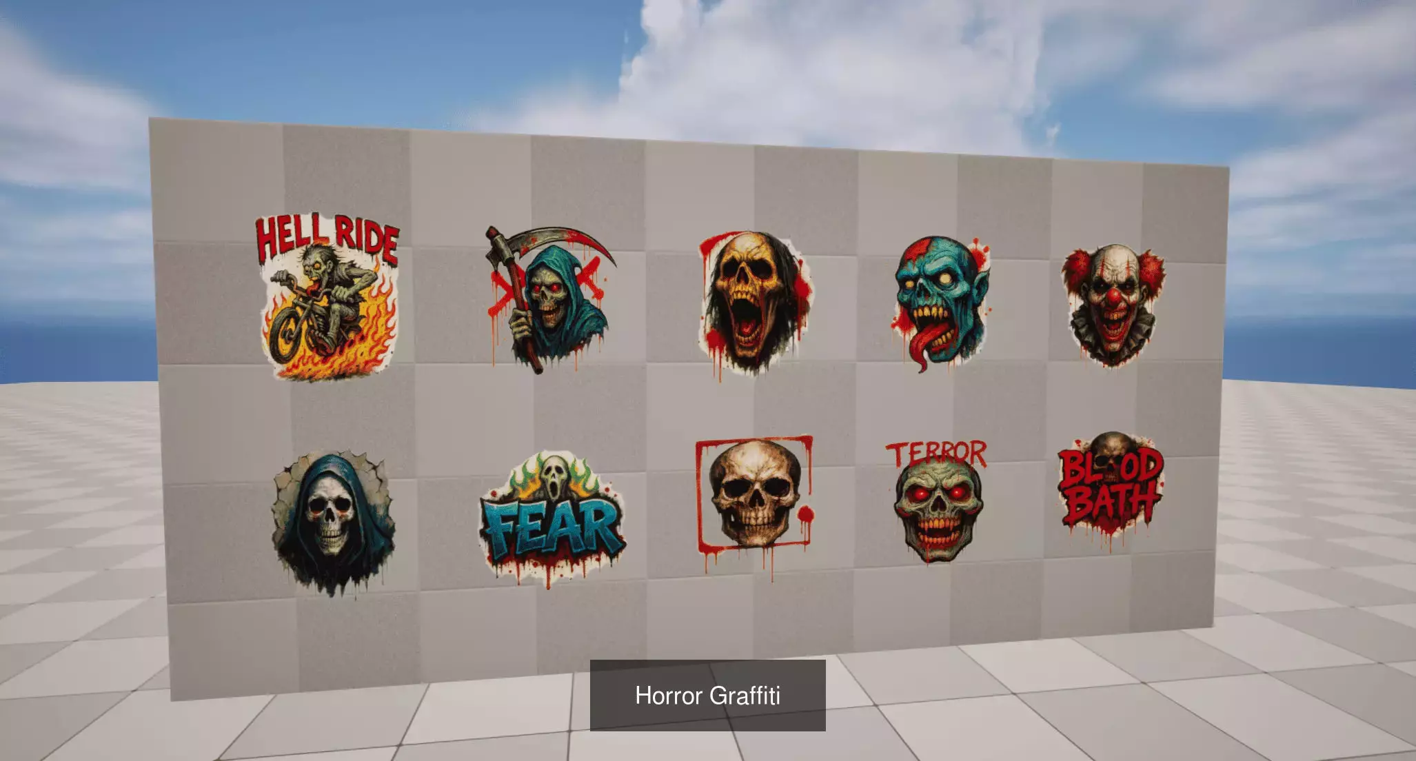 Ultimate Graffiti 3D Collection 10 Unique Themed Packs _9