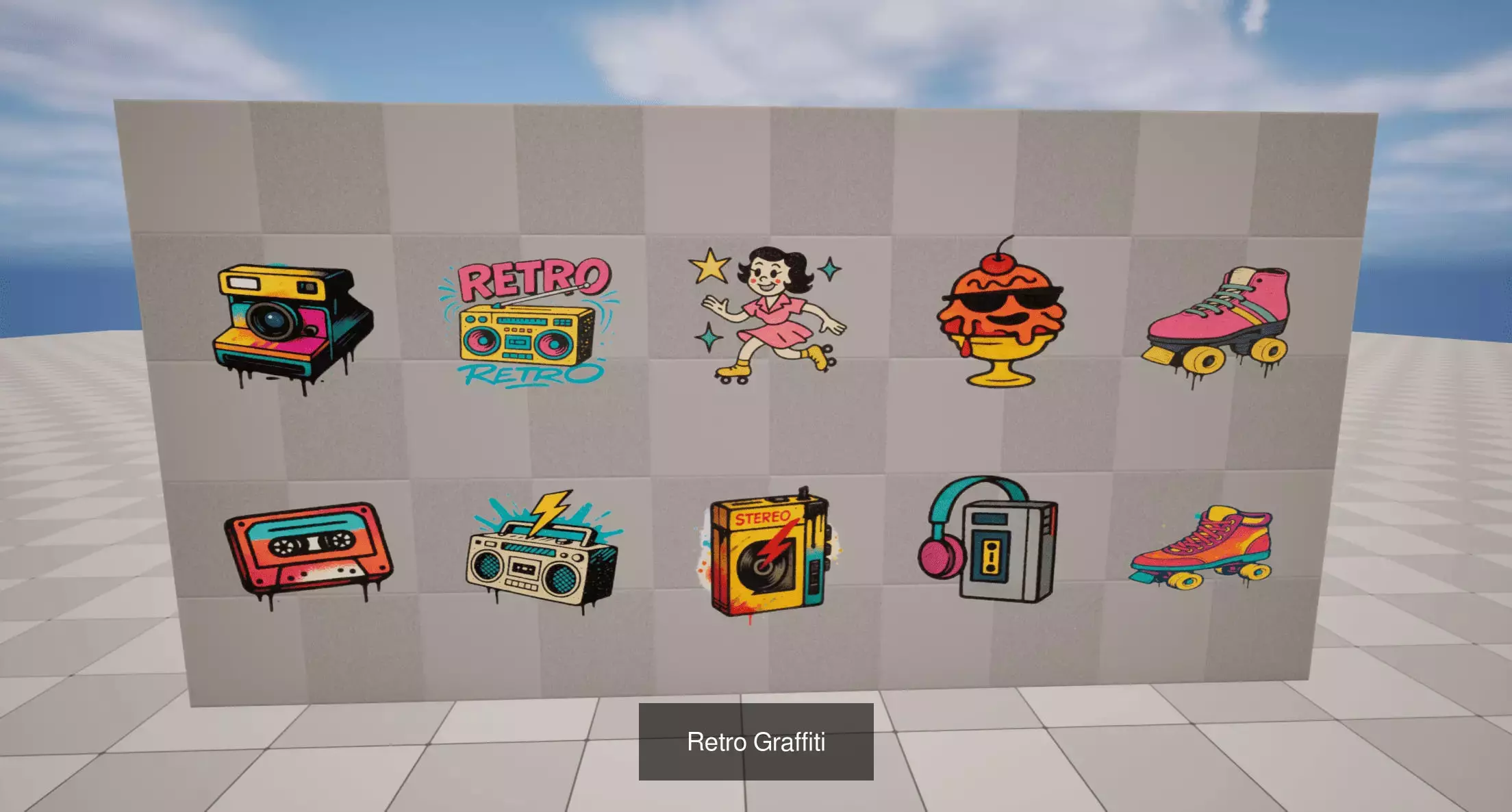 Ultimate Graffiti 3D Collection 10 Unique Themed Packs _3