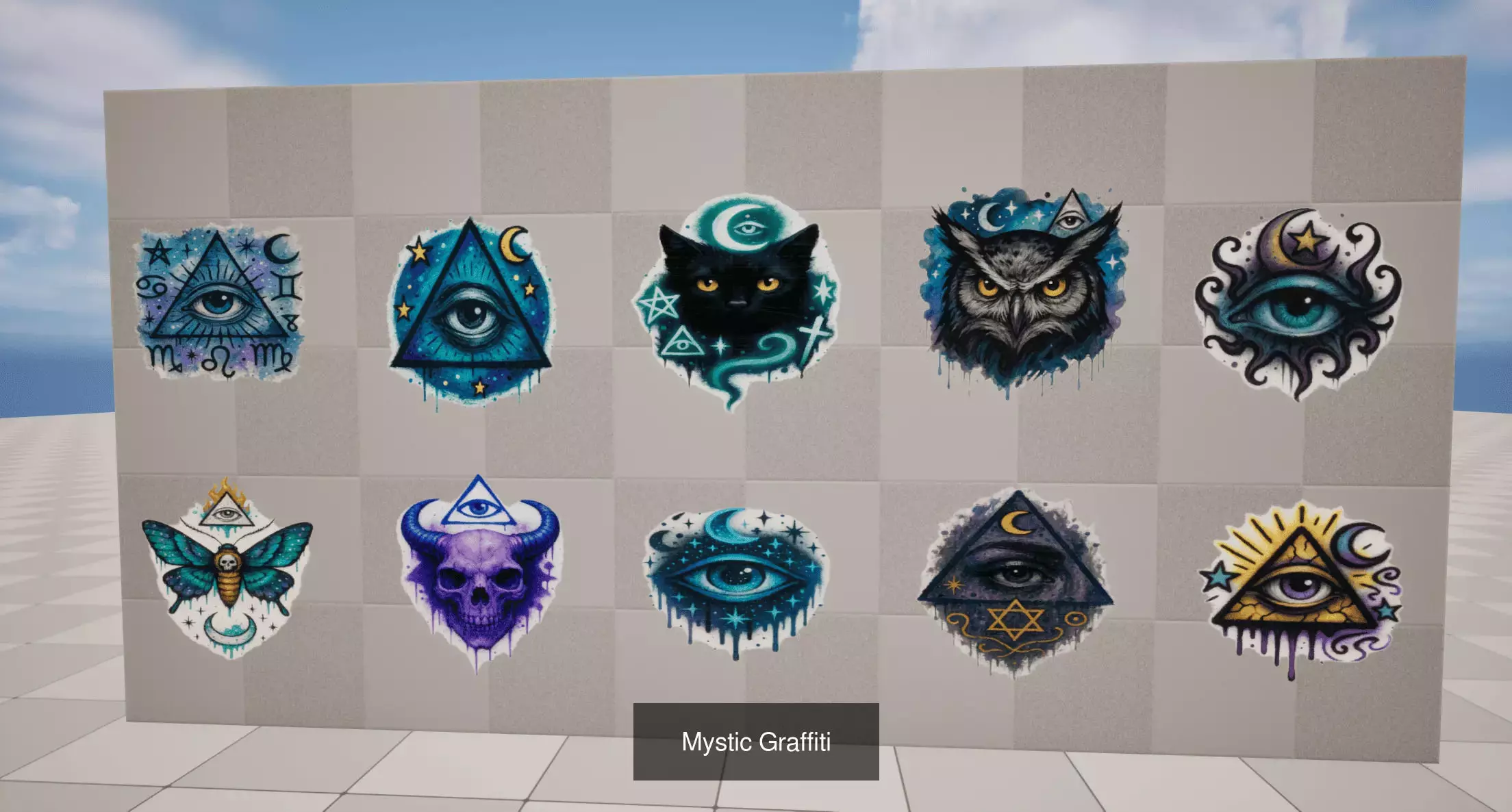 Ultimate Graffiti 3D Collection 10 Unique Themed Packs _8