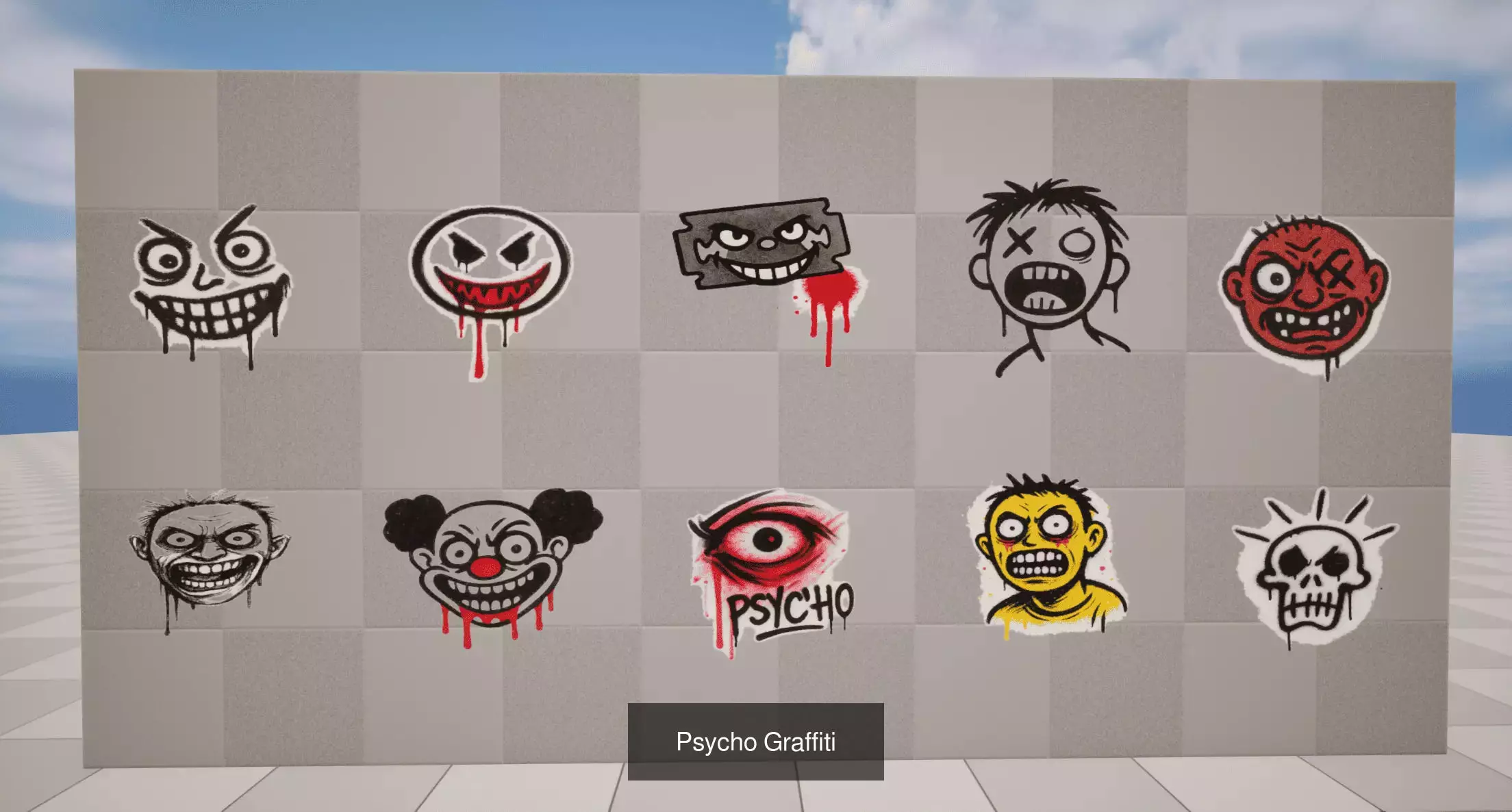 Ultimate Graffiti 3D Collection 10 Unique Themed Packs _4