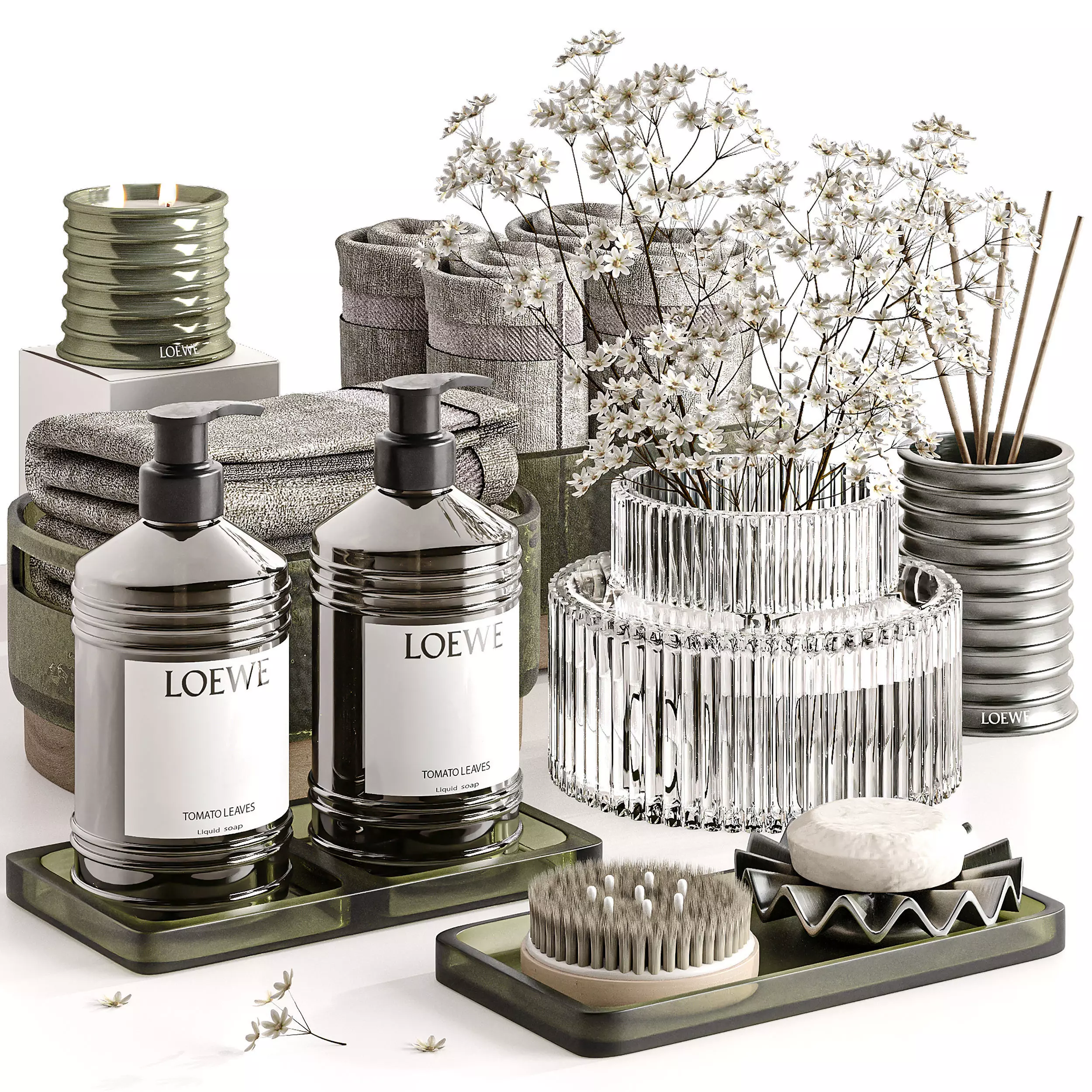 Bathroom Accessories 10 3D model