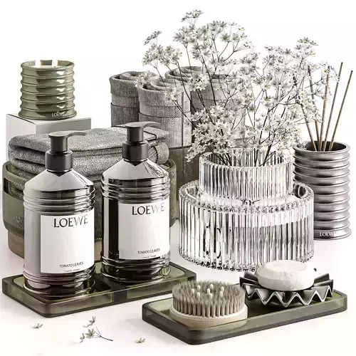 Bathroom Accessories 10 3D model