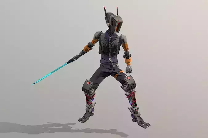 CYBORG  Sword Warrior Walk