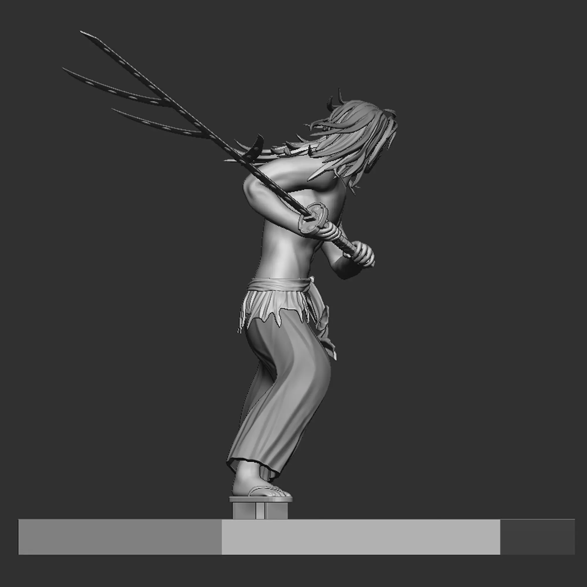 Kokushibo - Demon Slayer  Kimetsu no Yaiba 3D print model_5