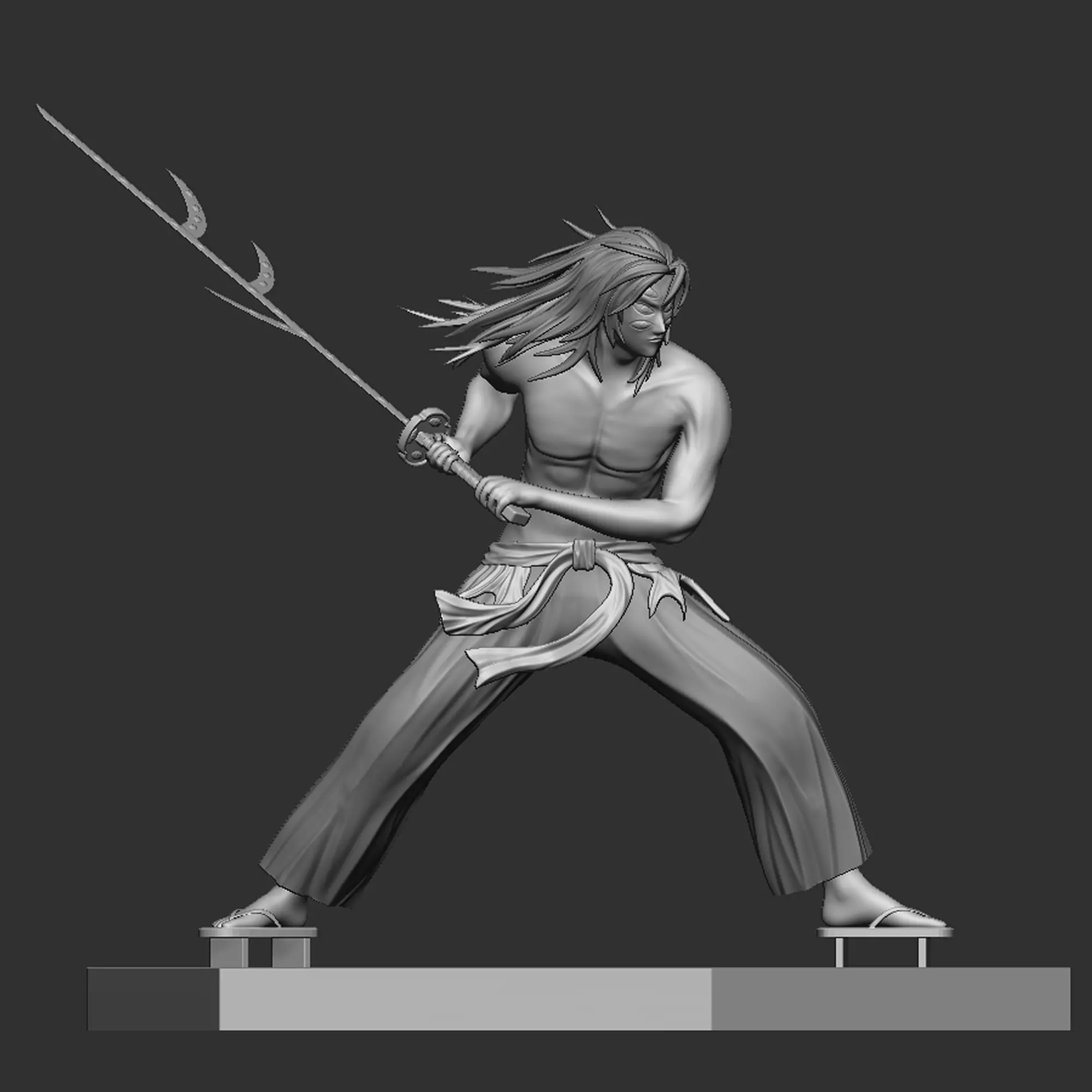 Kokushibo - Demon Slayer  Kimetsu no Yaiba 3D print model_2