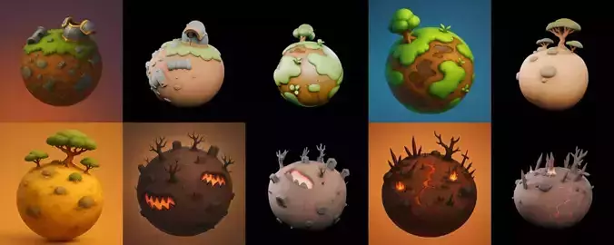 Planet Earth One bundle 1 pack 100 glb