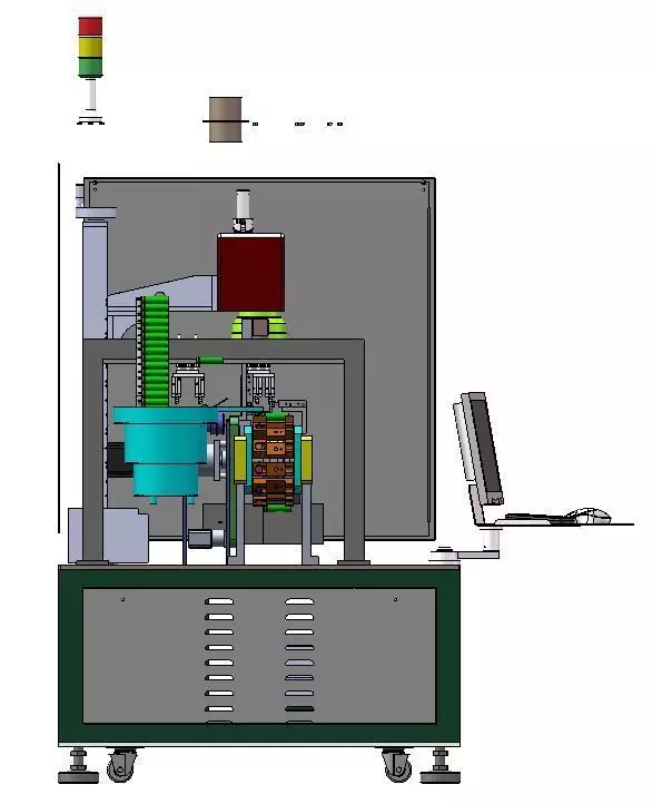 Lithium Battery Tab Laser Welding Machine 3D model_3