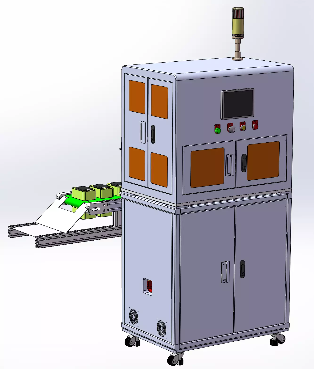 Screw for the mouse PCB board 3D model_2