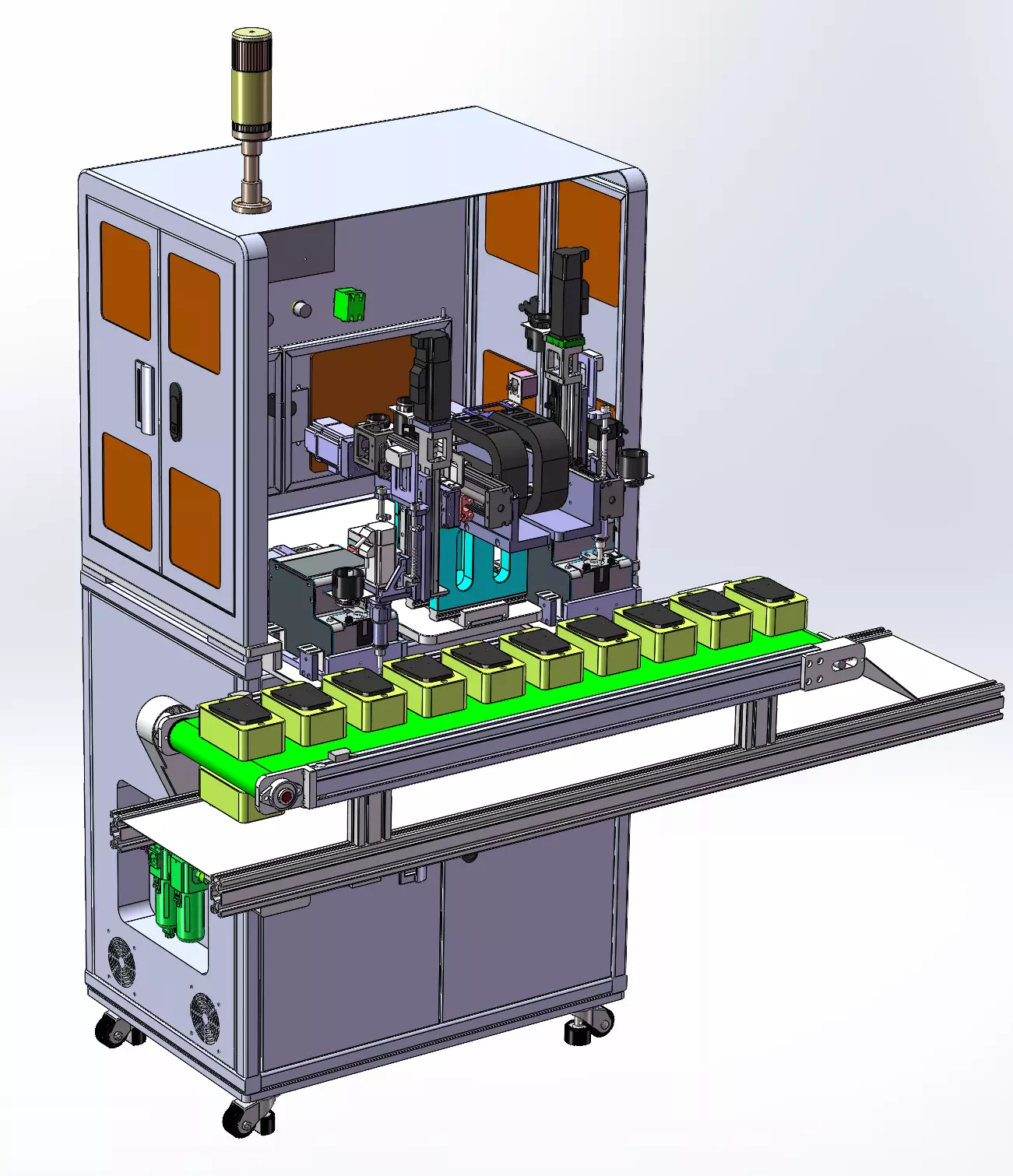 Screw for the mouse PCB board 3D model_0