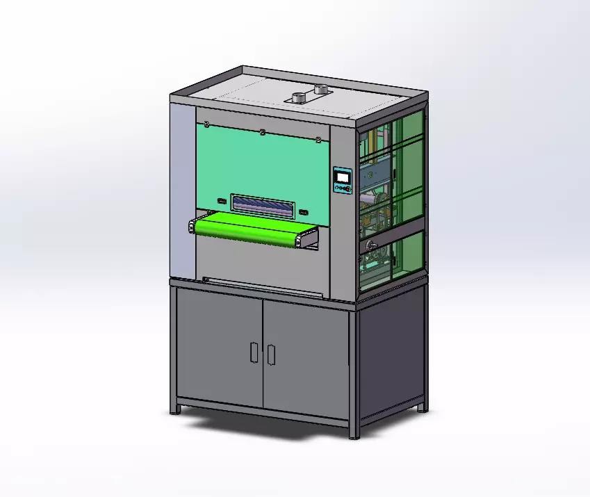 Metal Indentation Polishing Machine 3D model_9