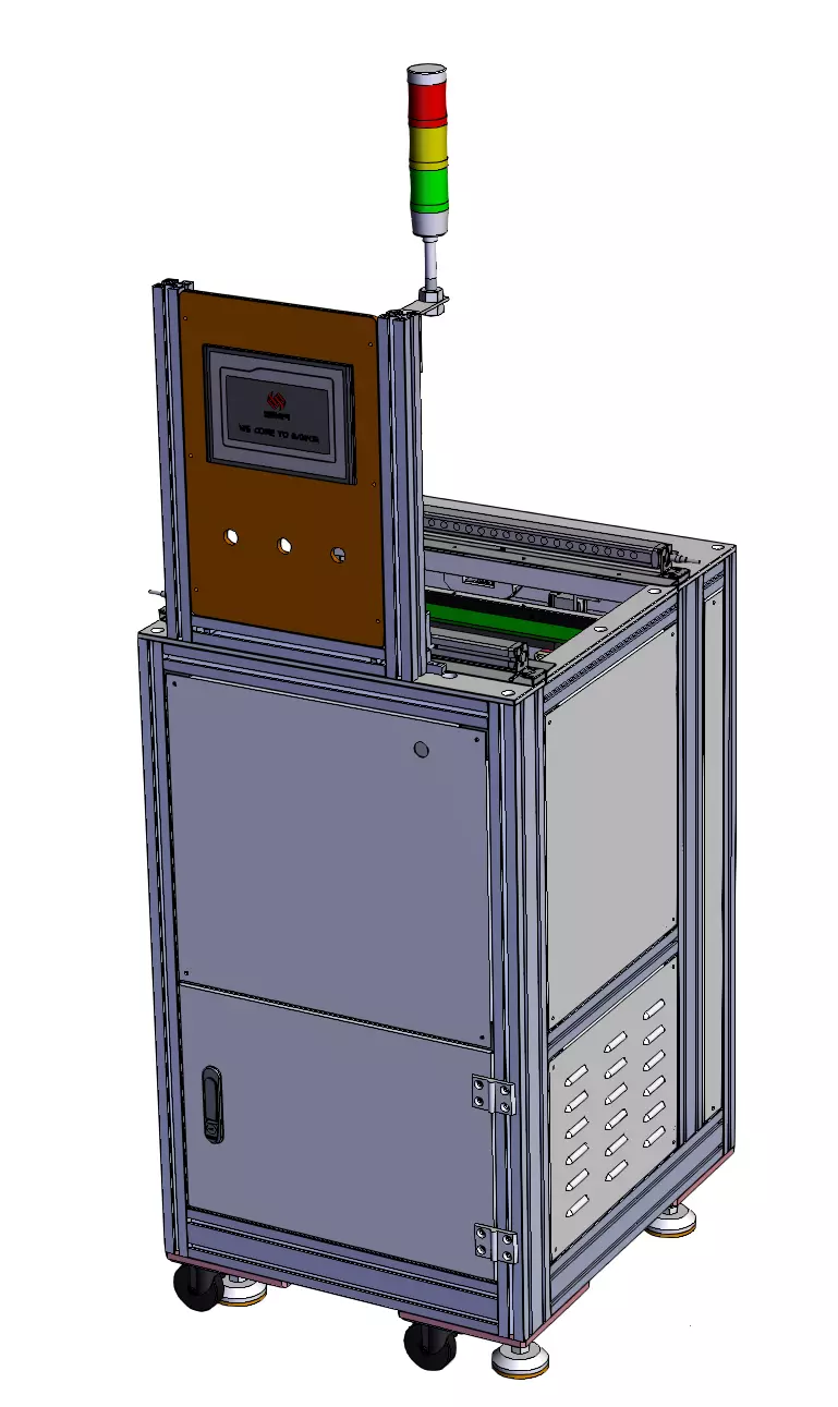 Automatic Elevator for Conveyor Line 3D model_0