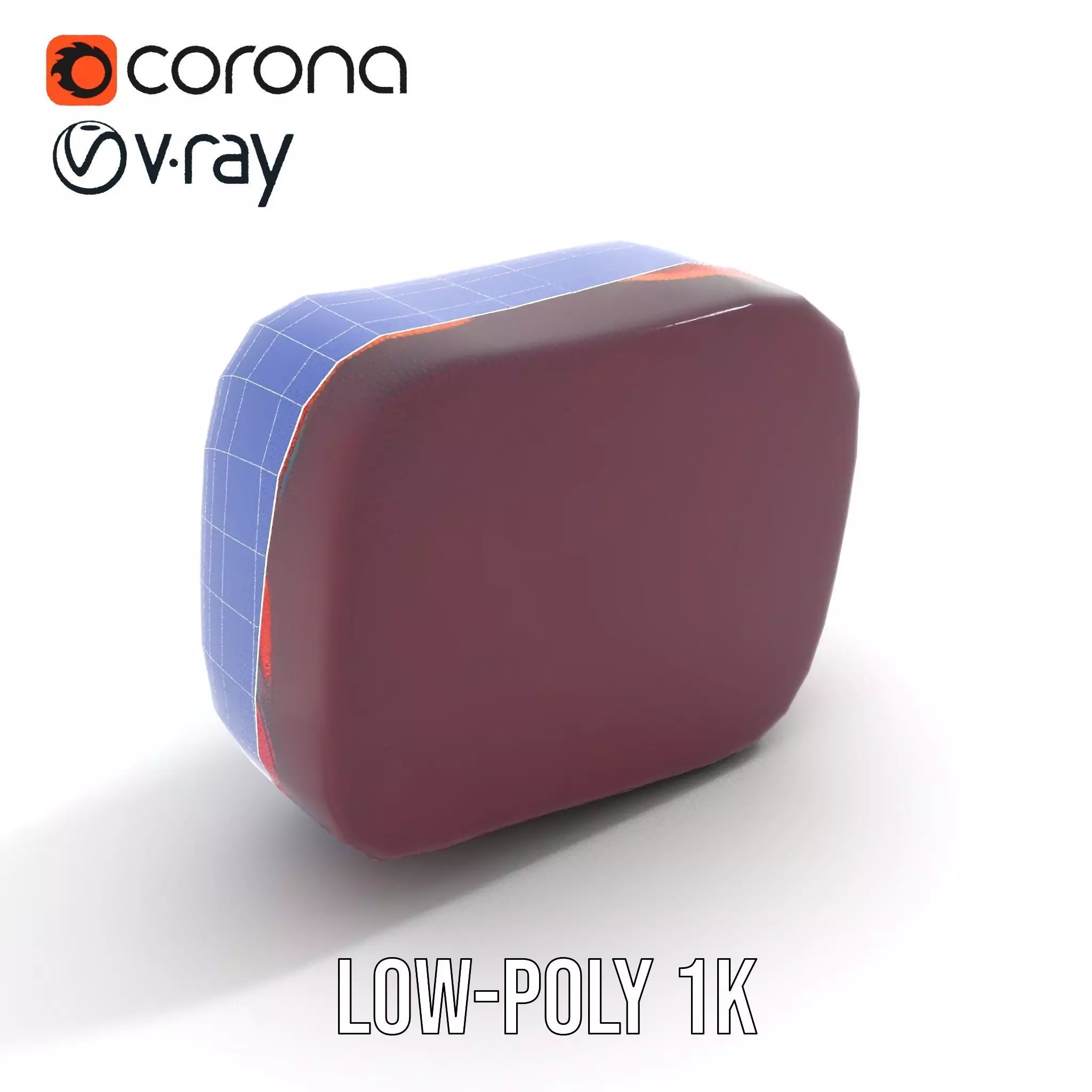 Colorful Swirls Doormat Model Pack Low-poly 3D model_23