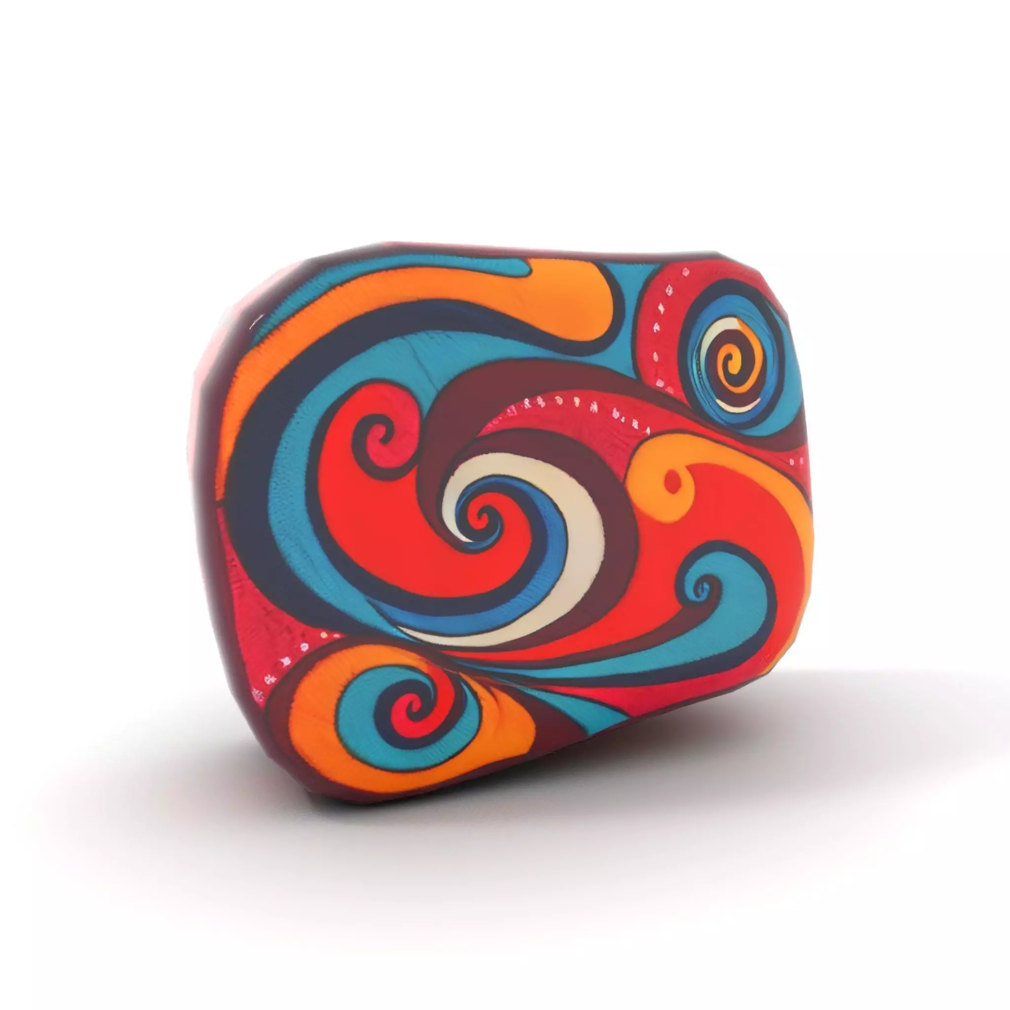 Colorful Swirls Doormat Model Pack Low-poly 3D model_8