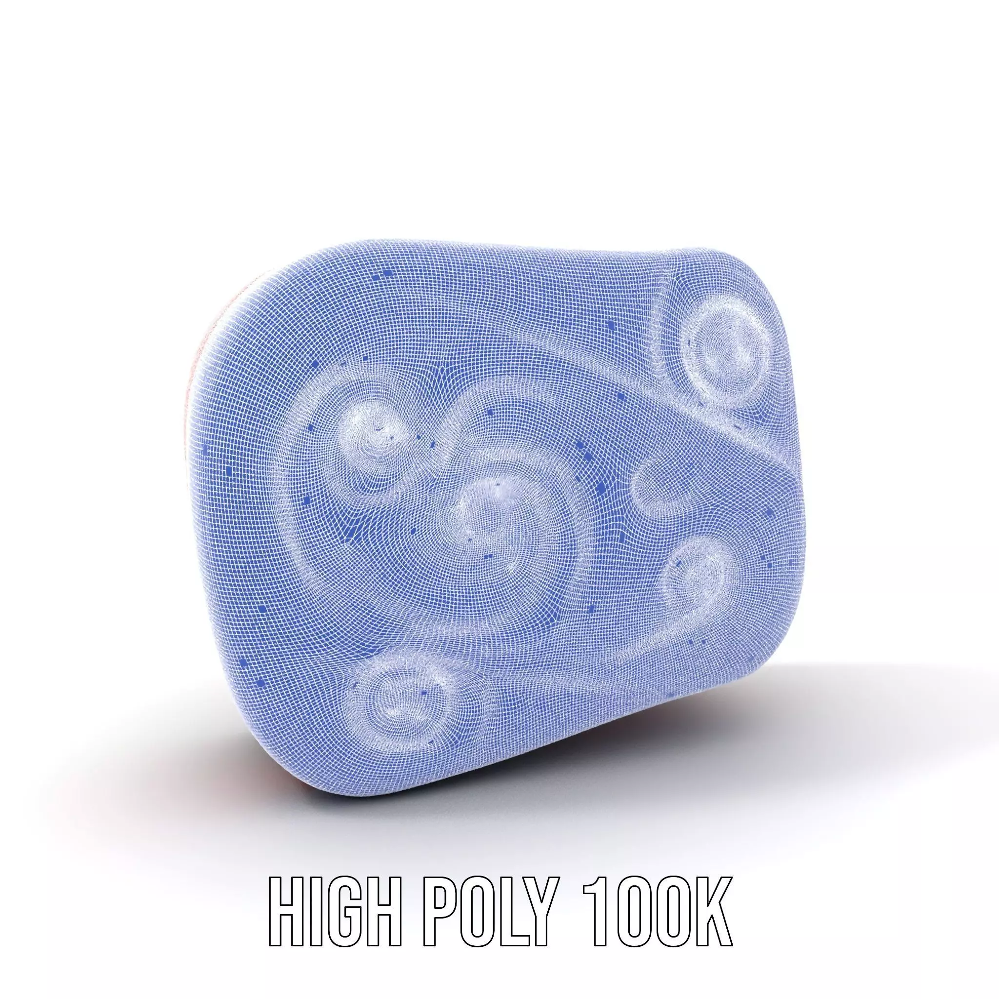 Colorful Swirls Doormat Model Pack Low-poly 3D model_5