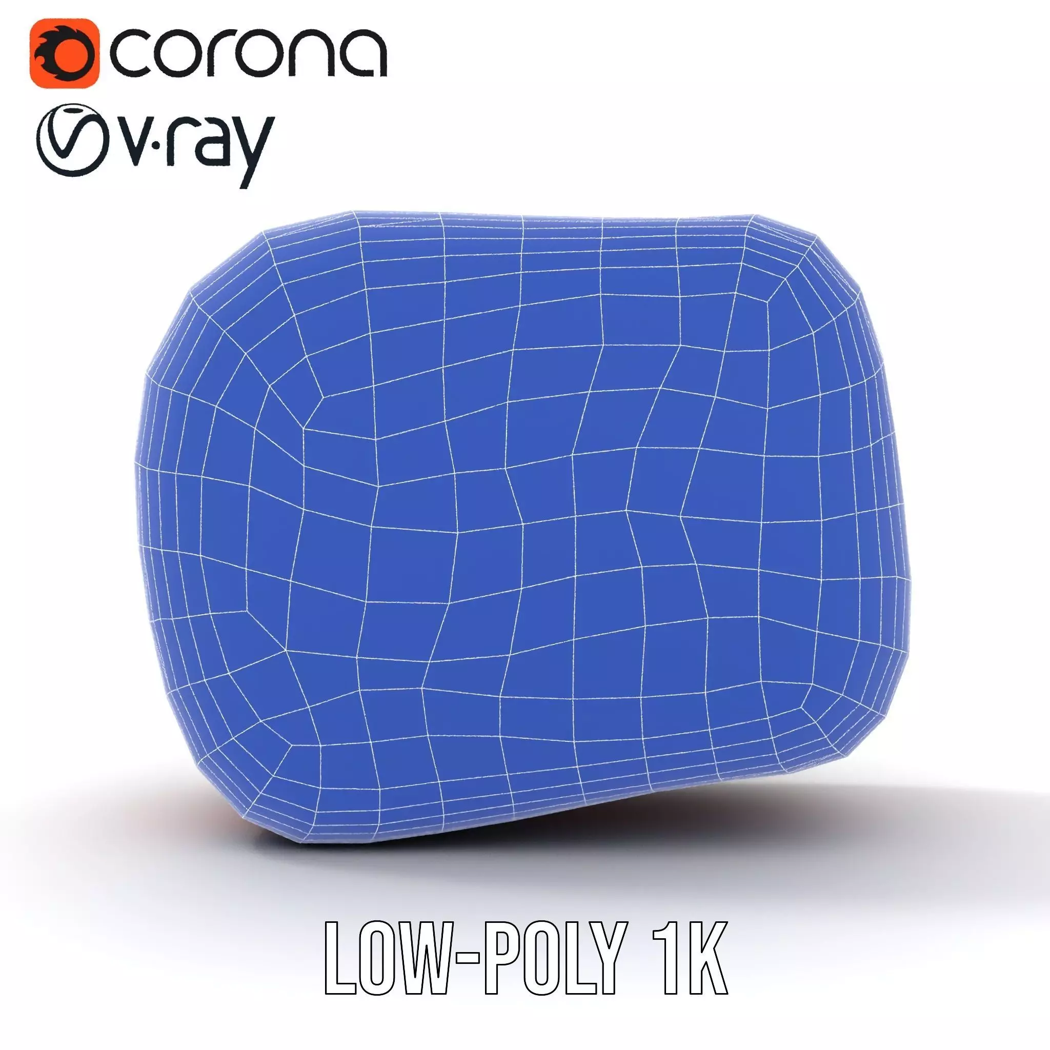 Colorful Swirls Doormat Model Pack Low-poly 3D model_28