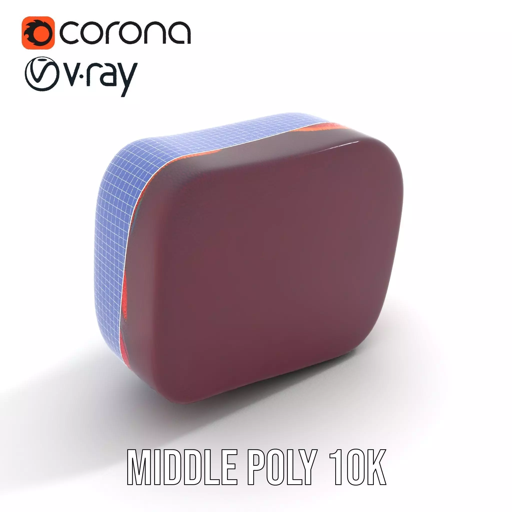 Colorful Swirls Doormat Model Pack Low-poly 3D model_25