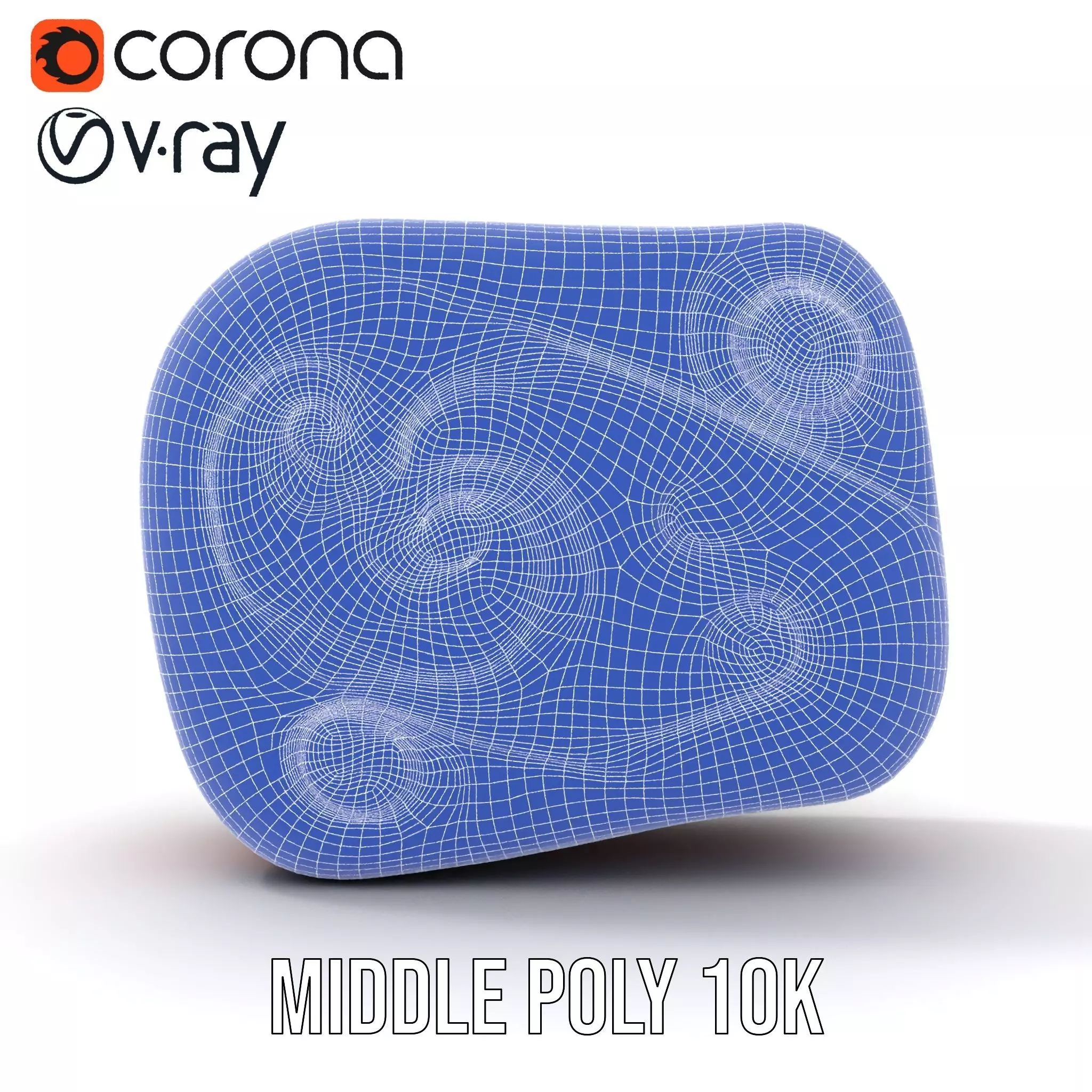 Colorful Swirls Doormat Model Pack Low-poly 3D model_19