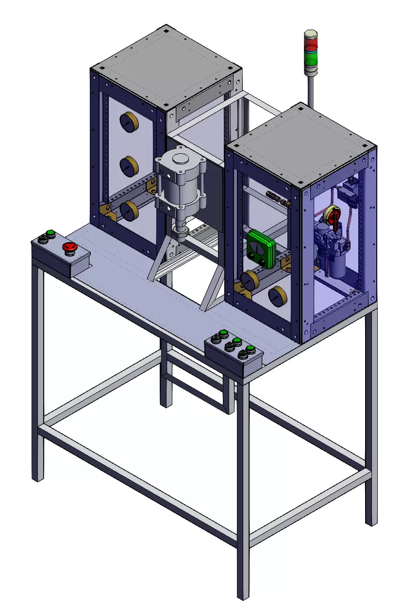Testing Machine 3D model