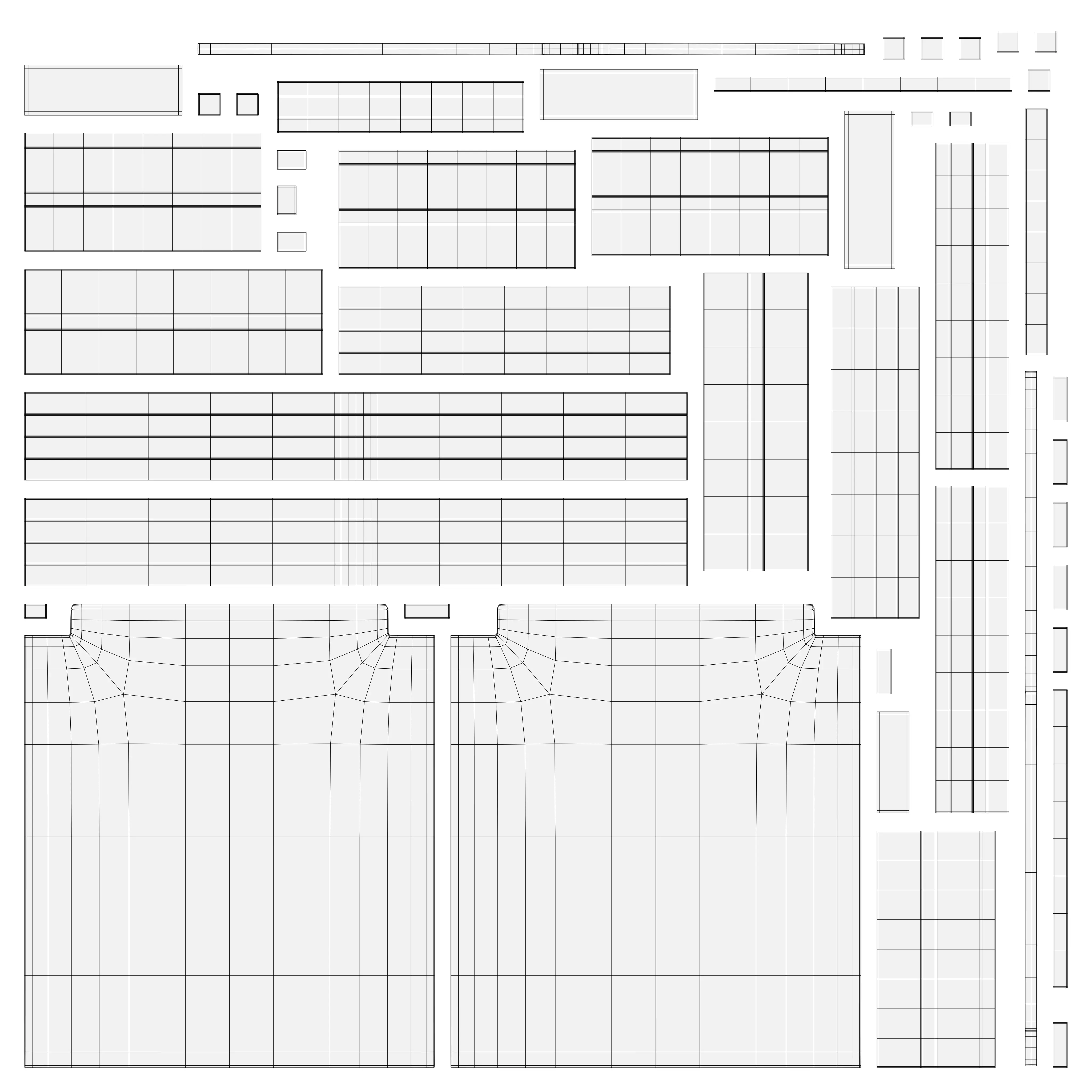 Realistic Wooden Chair 3D Model Rustic Furniture Asset Low-poly 3D model_5