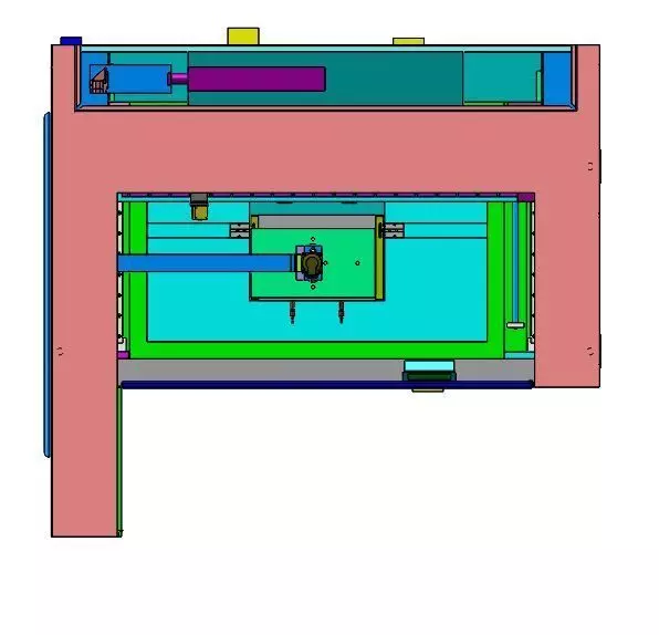 Laser Cutting Automation Equipment 3D model_2
