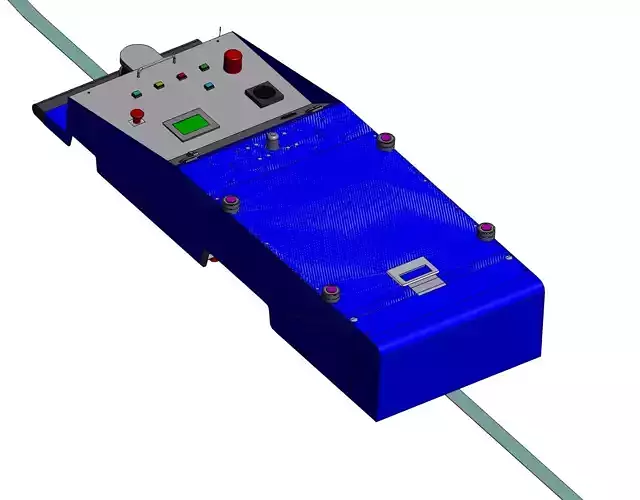 Latent Magnetic Navigation AGV 