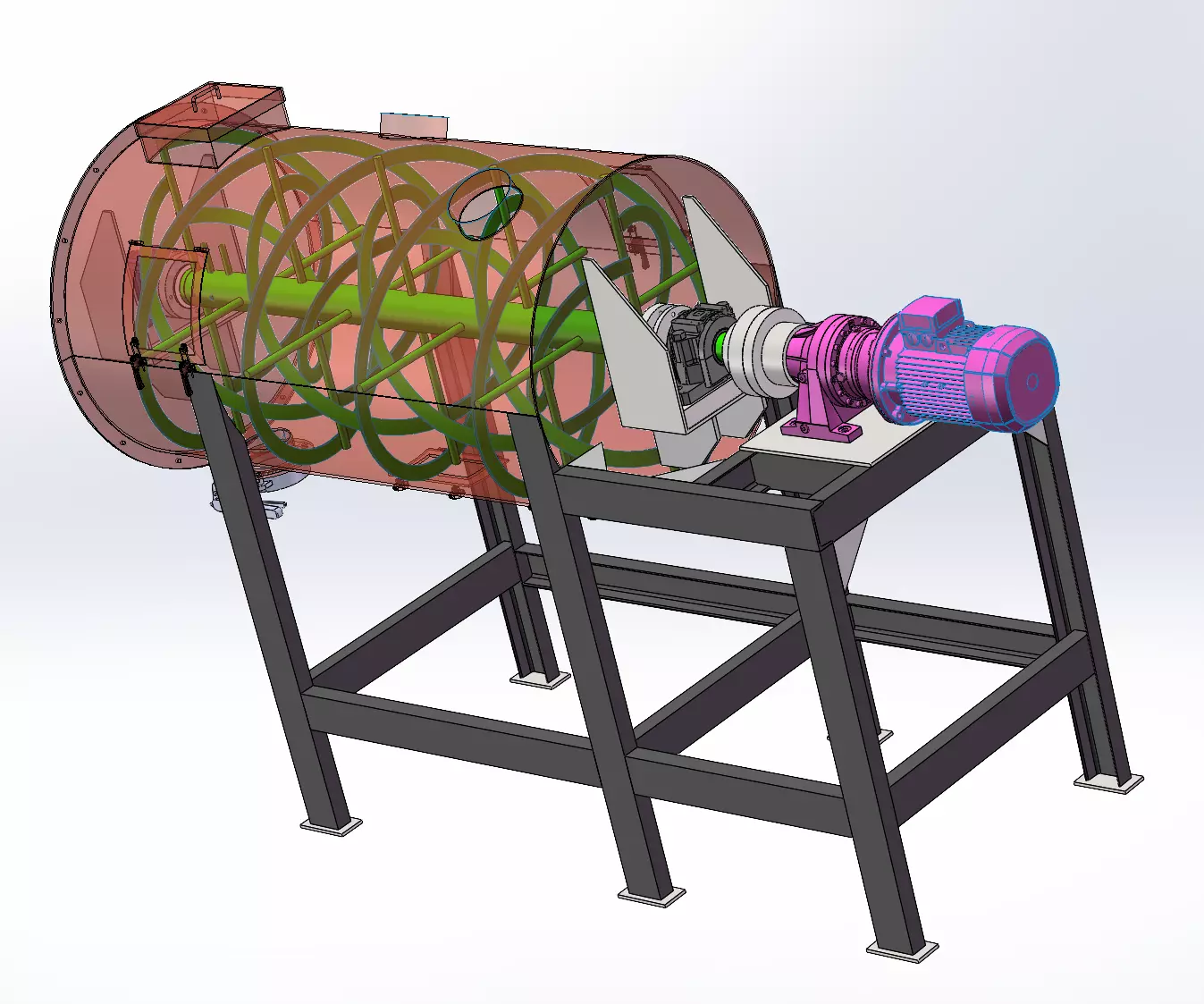 Mixer Blender  3D model_1