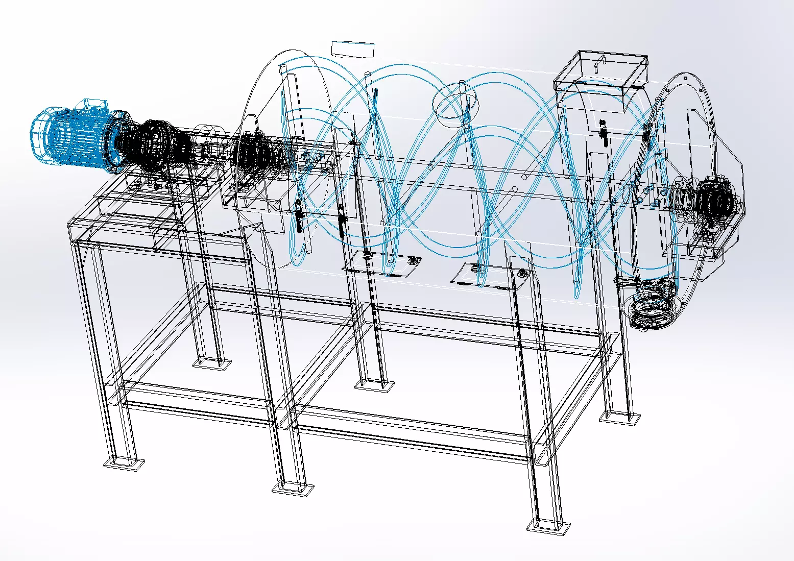 Mixer Blender  3D model_2