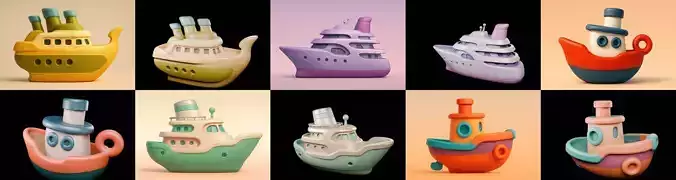 Boat Trip bundle 7 pack 100 glb