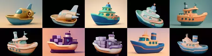 Boat Trip bundle 5 pack 100 glb