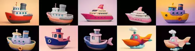 Boat Trip bundle 4 pack 100 glb