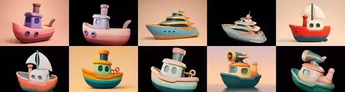 Boat Trip bundle 2 pack 100 glb