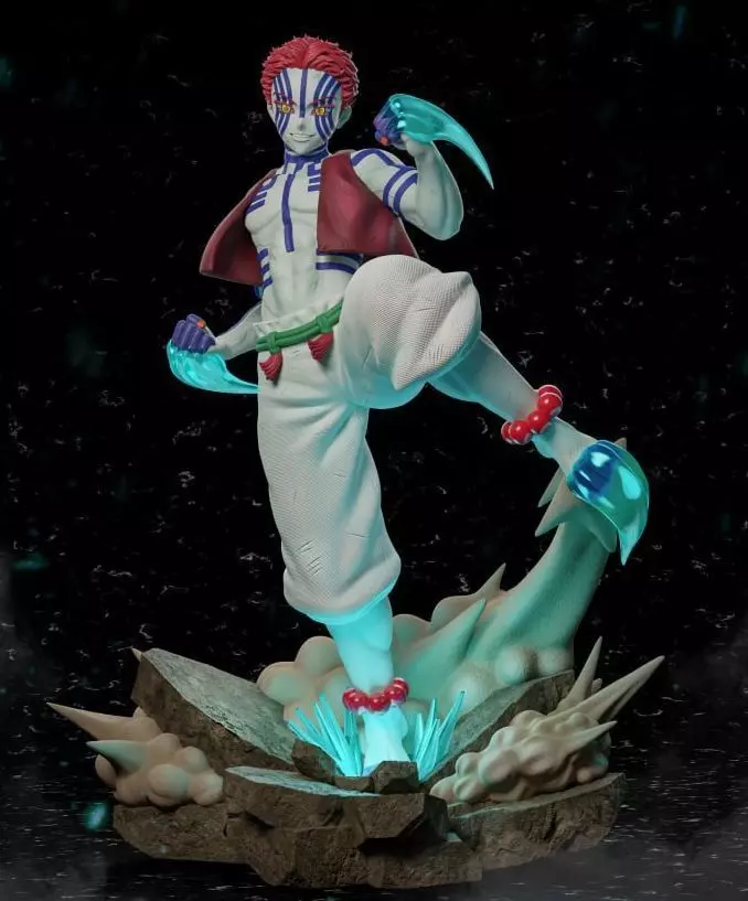 Akaza - Demon Slayer 3D print model_0